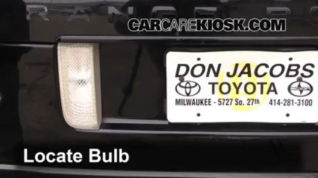 2004 Land Rover Range Rover HSE 4.4L V8 Luces Luz de reversa (reemplazar foco)